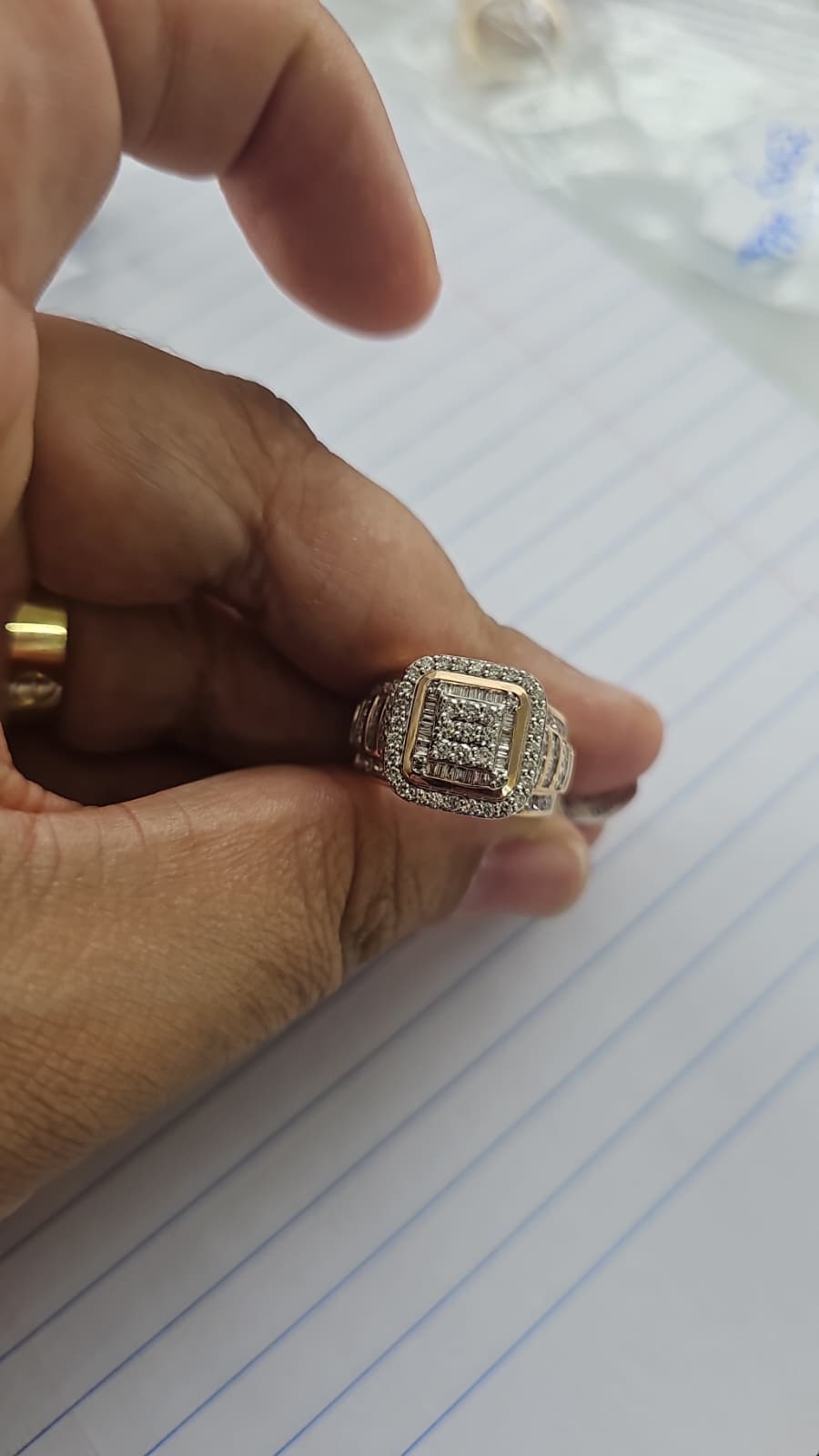 14 k anillo