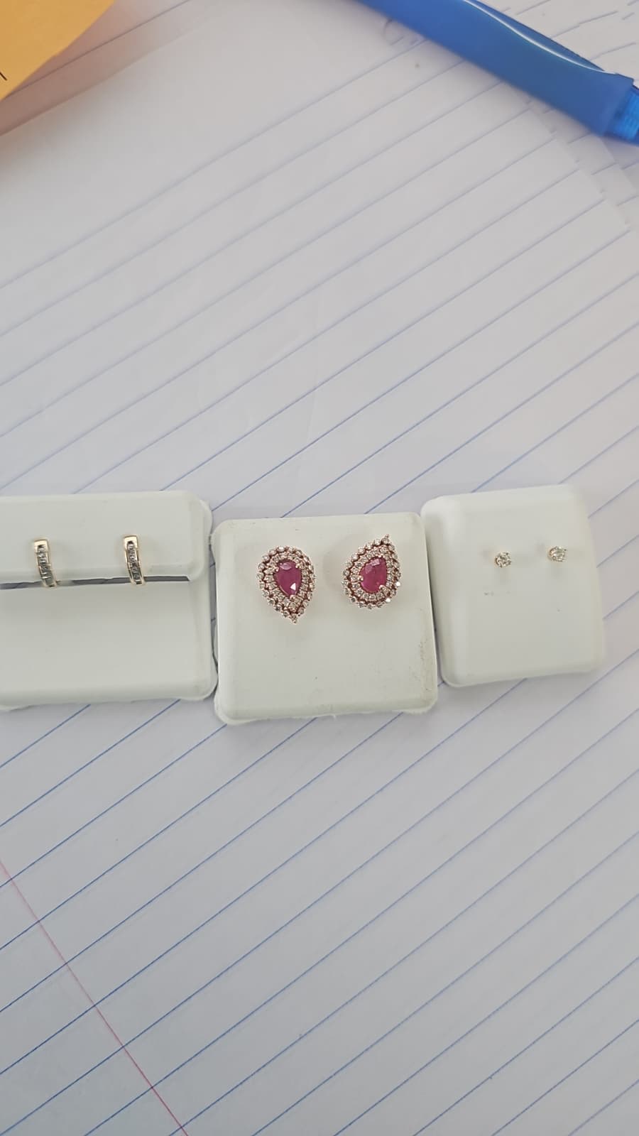 14 k aretes dimante
