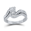 1/2CTW-DIA ANA M  BRIDAL SET