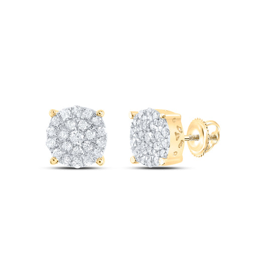 1/2CTW-DIA CINDY ROUND EARRING