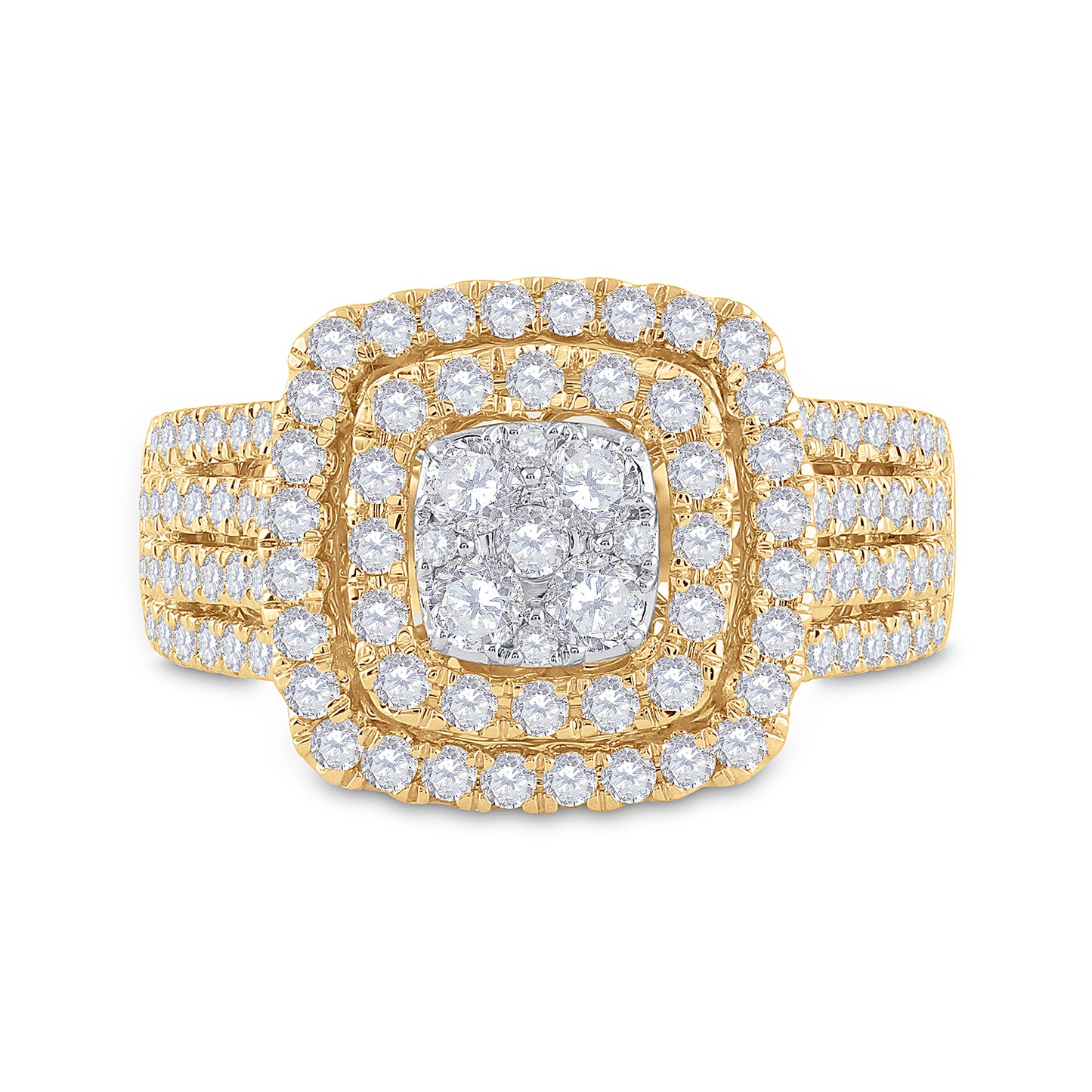 1 1/2CT-DIA ANA M FASHION RING
