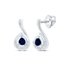 1/20CTW-NAT DIA CN 3X2.6MM PS-BS NAT GEM FASHION EARRING