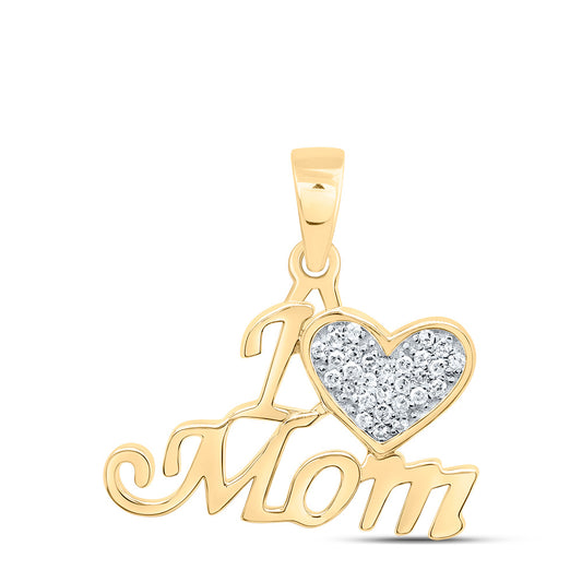 1/12CTW-NAT DIA P1 GIFT "I ? Mom" PENDANT