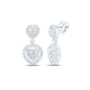 1/2CTW-NAT DIA CN FASHION HEART DANGLING EARRING