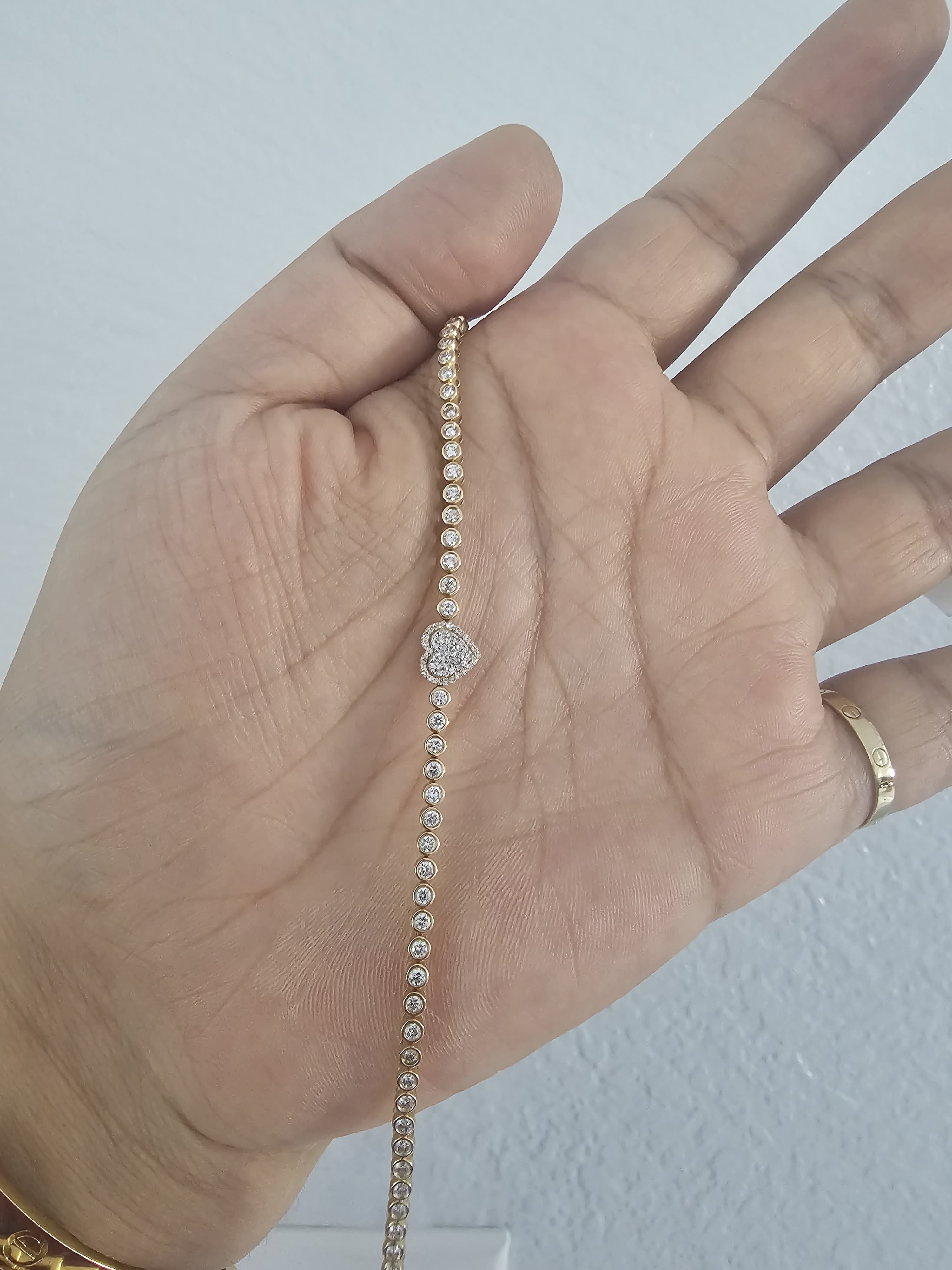 14k diamante bracelet