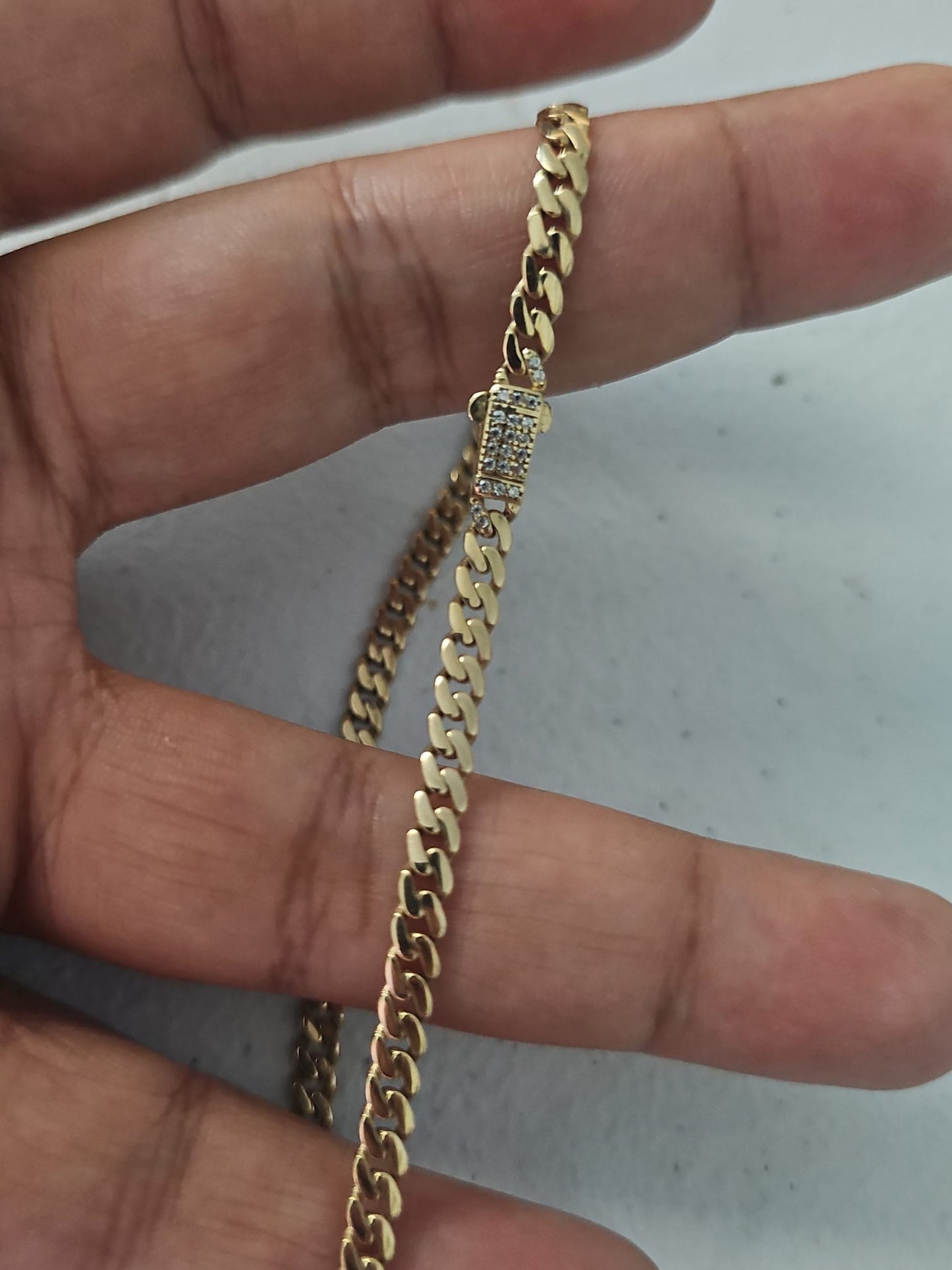 14 k necklace