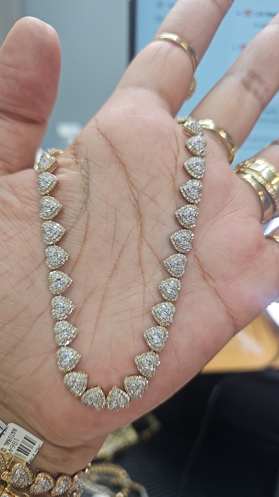 14 k cadina diamante