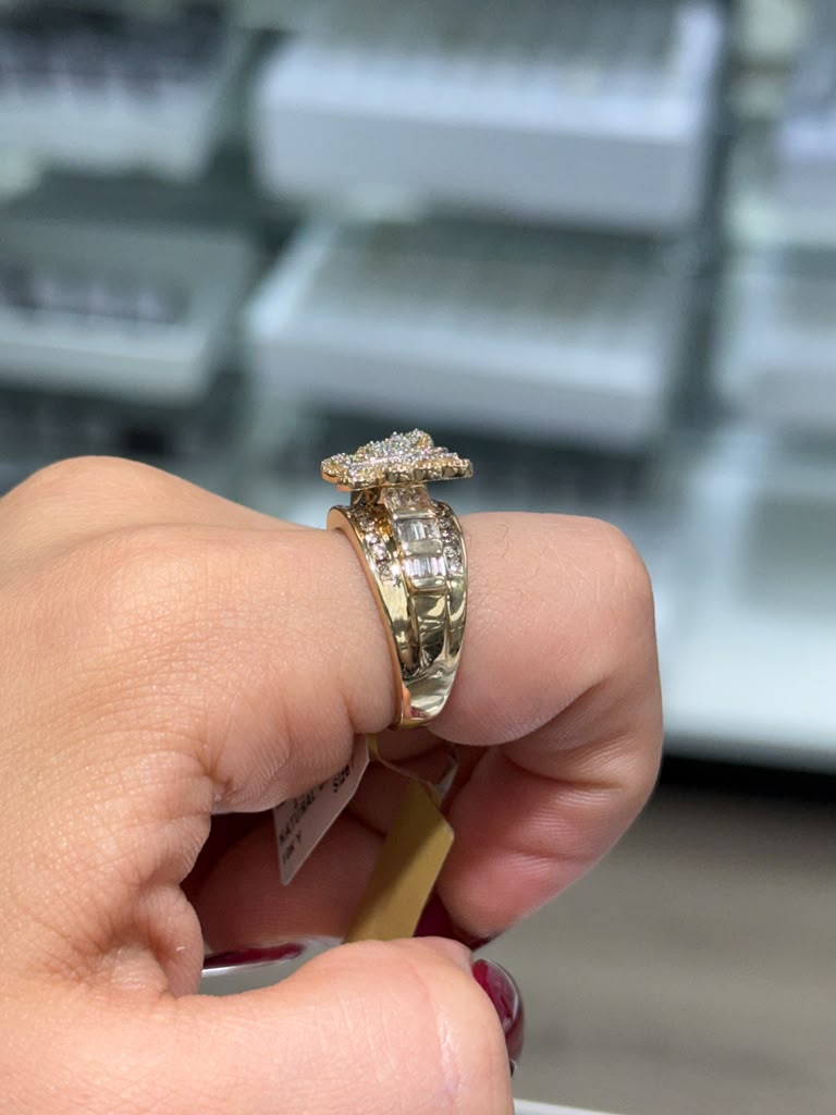10 k anillo