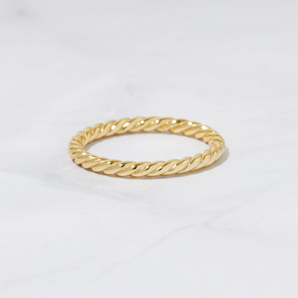 Ultra Thin Spiral Stacking Ring