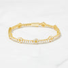 Dainty Minimalist Daisy Tennis Bracelet